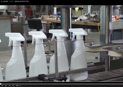 Inline Bottle Capping Machine Model CS5200 Videos